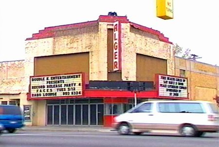 Alger Theatre - Alger Marquee (newer photo)